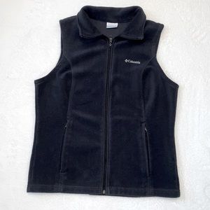 Women’s Columbia vest. Size L. Black.
